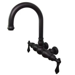 Outlet Vintage 3-3/8" Centers Wall Mount Clawfoot Tub Filler Tub Faucets