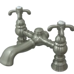 Discount Vintage 7" Classic Deck Mount Clawfoot Tub Filler Tub Faucets
