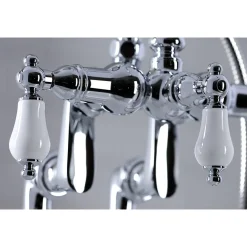 Hot Vintage Clawfoot Tub Faucet with Hand Shower Tub Faucets