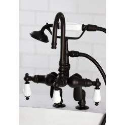Hot Vintage Clawfoot Tub Faucet with Hand Shower Tub Faucets