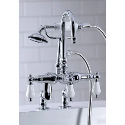 Hot Vintage Clawfoot Tub Faucet with Hand Shower Tub Faucets