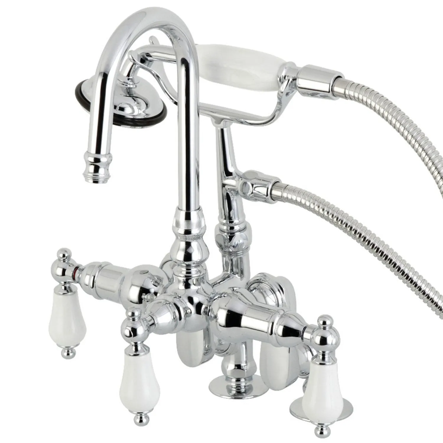 Hot Vintage Clawfoot Tub Faucet with Hand Shower Tub Faucets