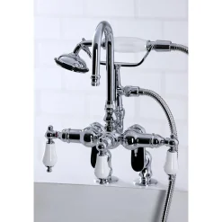 Hot Vintage Clawfoot Tub Faucet with Hand Shower Tub Faucets