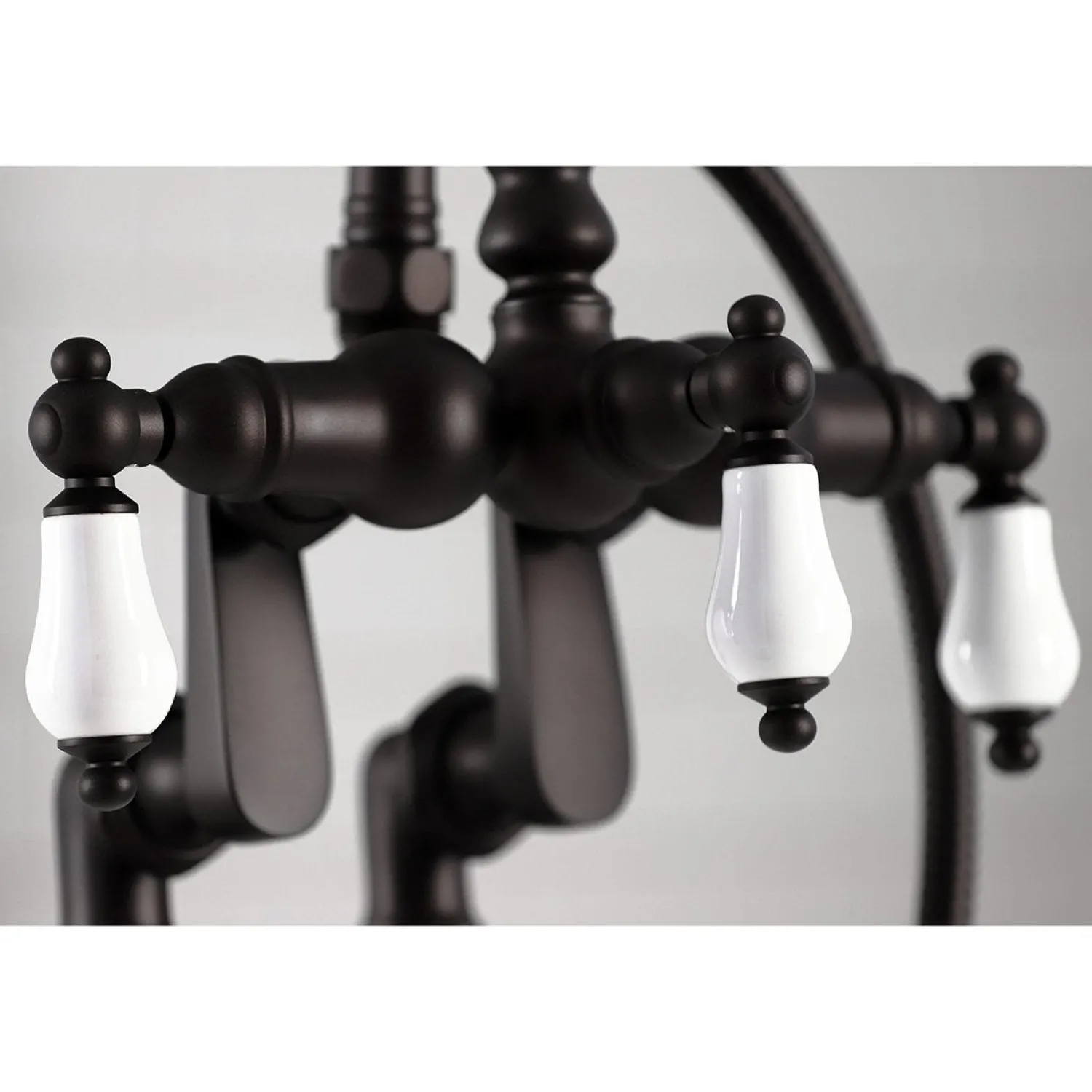 Hot Vintage Clawfoot Tub Faucet with Hand Shower Tub Faucets