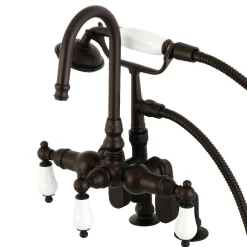 Hot Vintage Clawfoot Tub Faucet with Hand Shower Tub Faucets