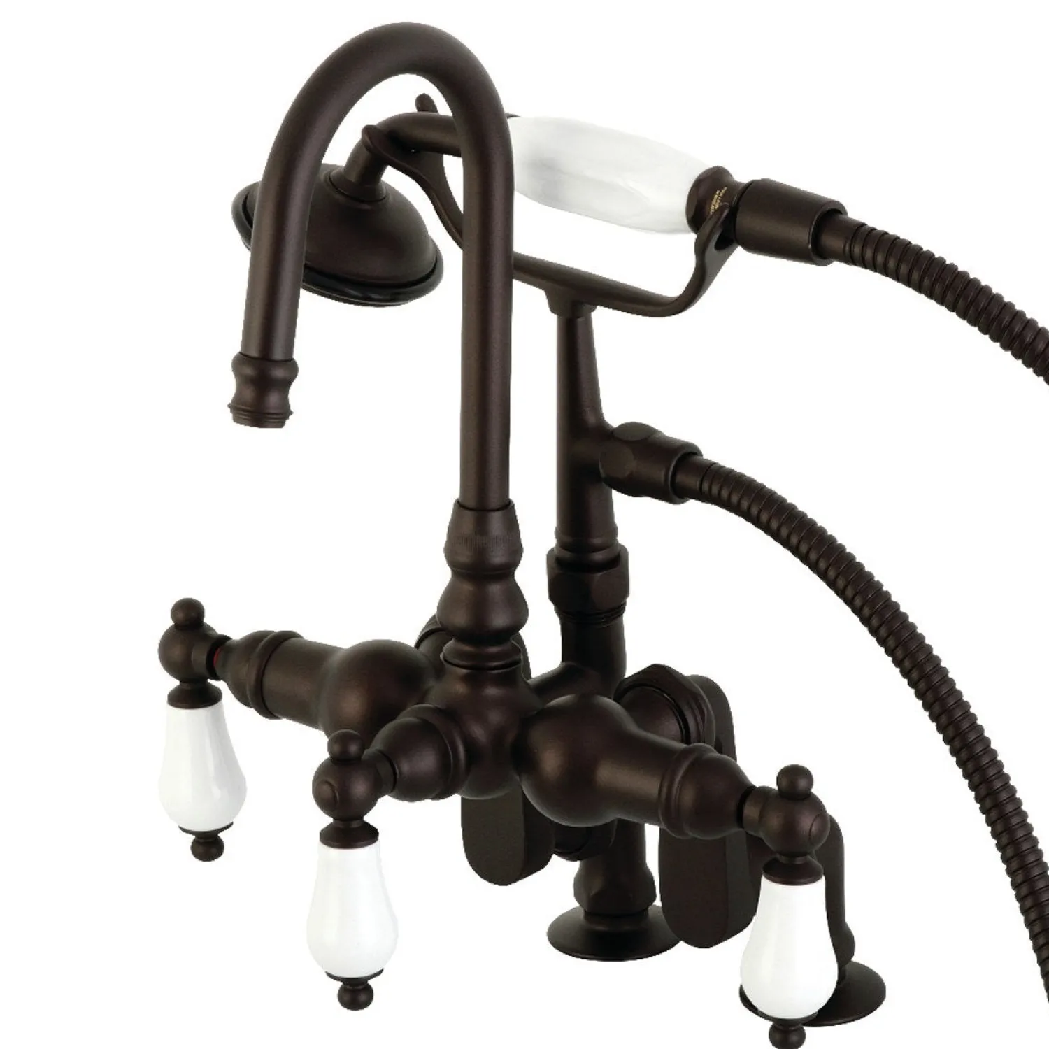 Hot Vintage Clawfoot Tub Faucet with Hand Shower Tub Faucets