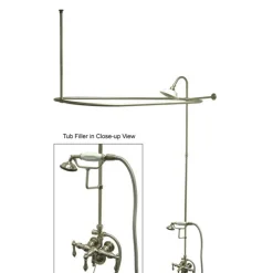 Vintage Clawfoot Tub Package with 22