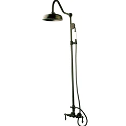 Sale Vintage Clawfoot Tub Shower Combination with 17