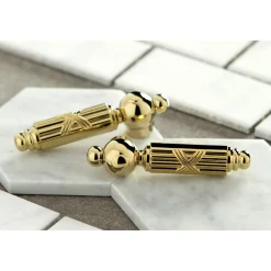 Clearance Vintage Deck Mount 2-Handle 4-Inch Centerset Bathroom Faucet 4" Center Set