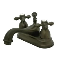 Vintage Deck Mount 4-Inch Centerset Bathroom Faucet 4" Center Set