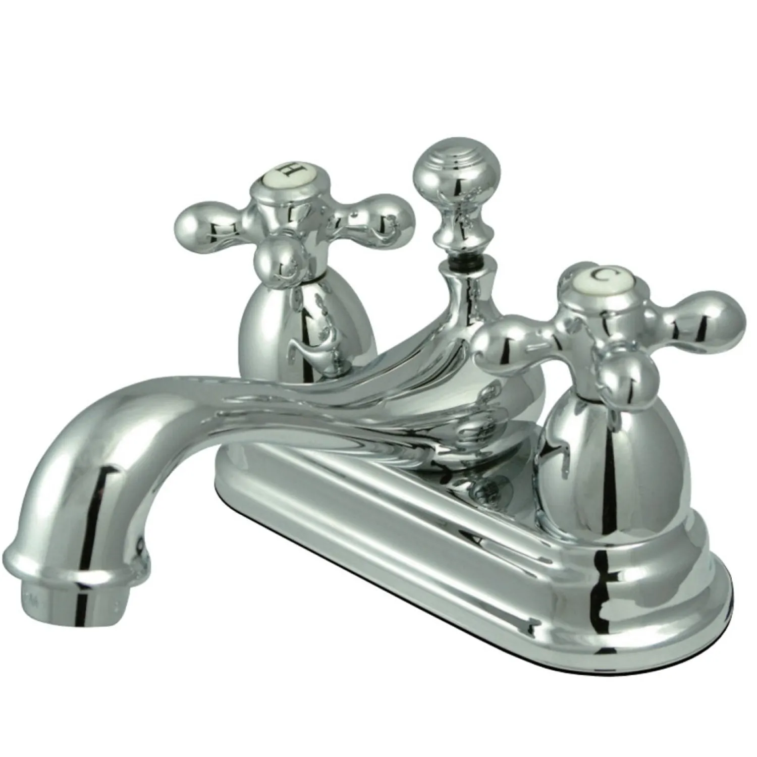 Vintage Deck Mount 4-Inch Centerset Bathroom Faucet 4" Center Set