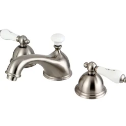 Discount Vintage Deck Mount 8 to 16-Inch Widespread Bathroom Faucet 8" Widespread
