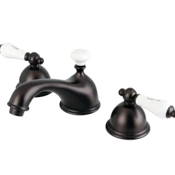 Discount Vintage Deck Mount 8 to 16-Inch Widespread Bathroom Faucet 8" Widespread