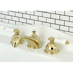 Discount Vintage Deck Mount 8 to 16-Inch Widespread Bathroom Faucet 8