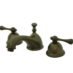 Sale Vintage Deck Mount 8-Inch Widespread Bathroom Faucet 8" Widespread