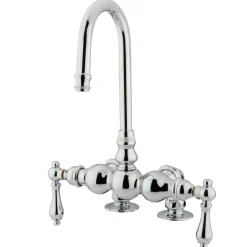 Best Vintage Deck Mount Clawfoot Tub Filler Faucet Tub Faucets