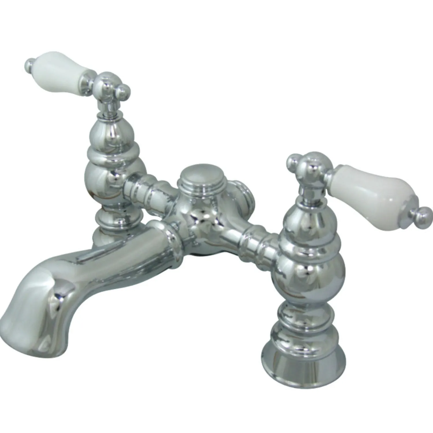Clearance Vintage 7" Deck Mount Clawfoot Tub Filler Tub Faucets