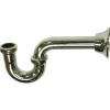 Hot Vintage 1-1/4" Decorative P-Trap in Polished Chrome P-Traps