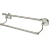 Best Vintage 24" Dual Towel Bar in Satin Nickel Towel Bars