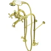 Outlet Vintage Freestanding Clawfoot Tub Faucet with Hand Shower Tub Faucets
