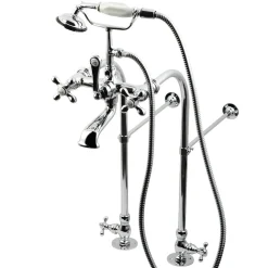 Outlet Vintage Freestanding Clawfoot Tub Faucet with Hand Shower Tub Faucets