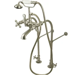 Outlet Vintage Freestanding Clawfoot Tub Faucet with Hand Shower Tub Faucets