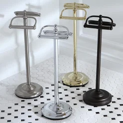 Vintage Freestanding Toilet Paper Stand Toilet Paper Holders
