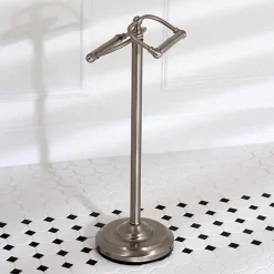 Vintage Freestanding Toilet Paper Stand Toilet Paper Holders