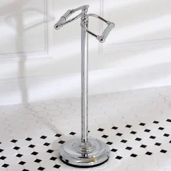 Vintage Freestanding Toilet Paper Stand Toilet Paper Holders