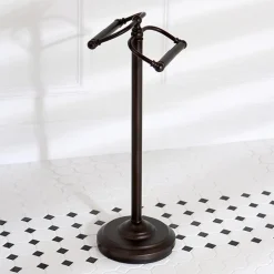 Vintage Freestanding Toilet Paper Stand Toilet Paper Holders