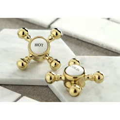 Discount Vintage 2-Handle 4-Inch Centerset Bathroom Faucet Single Hole|4" Center Set