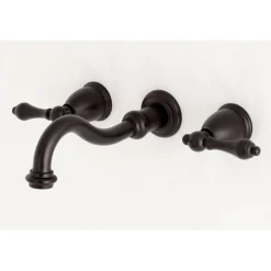 Hot Vintage 2-Handle Wall Mount Bathroom Faucet Wall Mount