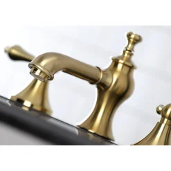 Best Vintage 3-Hole 8-Inch Widespread Bathroom Faucet 8