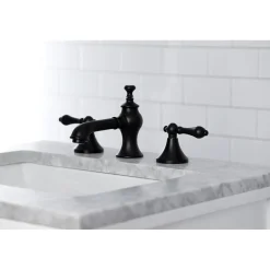 Best Vintage 3-Hole 8-Inch Widespread Bathroom Faucet 8