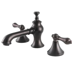 Best Vintage 3-Hole 8-Inch Widespread Bathroom Faucet 8