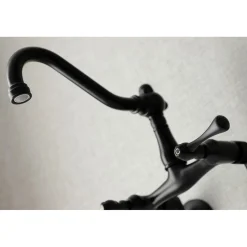 Hot Vintage 6-Inch Adjustable Center Wall Mount Kitchen Faucet Wall Mounted Kitchen Faucets