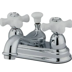 New Vintage 4-Inch Centerset Deck Mount Bathroom Faucet 4" Center Set