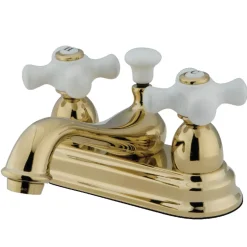 New Vintage 4-Inch Centerset Deck Mount Bathroom Faucet 4" Center Set