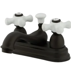 New Vintage 4-Inch Centerset Deck Mount Bathroom Faucet 4