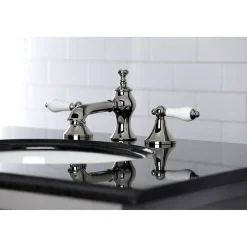 Outlet Vintage 8-Inch Widespread Three-Hole Bathroom Faucet 8