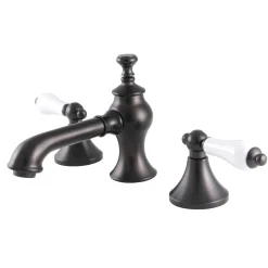 Outlet Vintage 8-Inch Widespread Three-Hole Bathroom Faucet 8