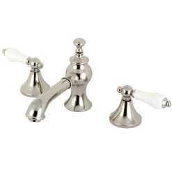 Outlet Vintage 8-Inch Widespread Three-Hole Bathroom Faucet 8