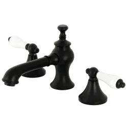 Outlet Vintage 8-Inch Widespread Three-Hole Bathroom Faucet 8