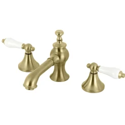 Outlet Vintage 8-Inch Widespread Three-Hole Bathroom Faucet 8