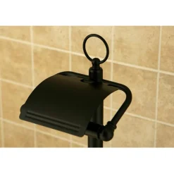 Online Vintage Pedestal Toilet Paper and Brush Holder Toilet Paper Holders
