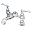 Hot Vintage 7" Spread Classic Deck Mount Clawfoot Tub Filler Tub Faucets