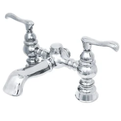 Hot Vintage 7" Spread Classic Deck Mount Clawfoot Tub Filler Tub Faucets