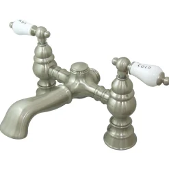 Clearance Vintage 7" Spread Deck Mount Clawfoot Tub Filler Tub Faucets