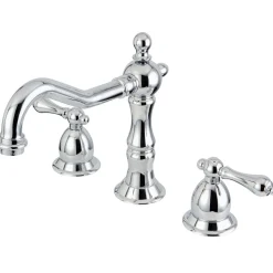 Sale Vintage Three-Hole 8 to 16-Inch Widespread Bathroom Faucet 8" Widespread