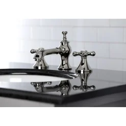 Sale Vintage Three-Hole 8-Inch Widespread Bathroom Faucet 8